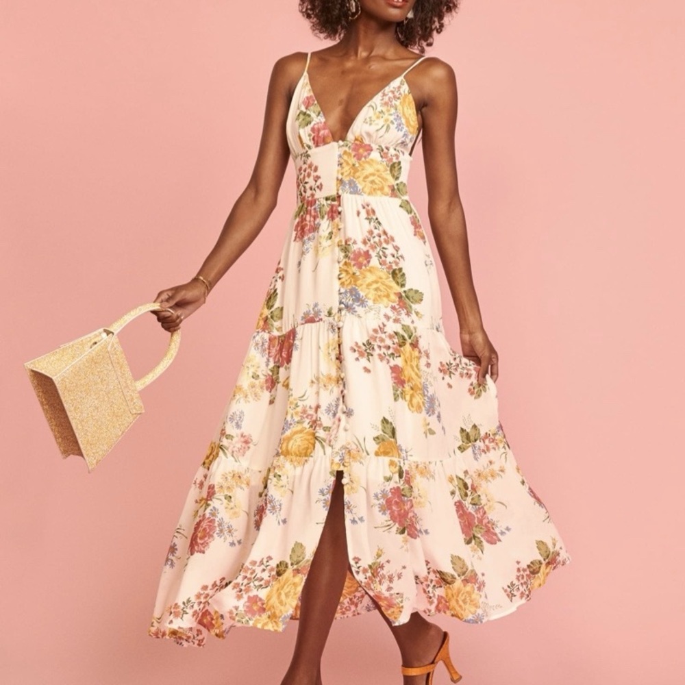 Reformation Jaden Dress in Bouquet